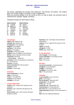 Glossario inglese (PDF 140 KB)