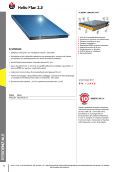 Scheda tecnica - Helio Plan 2.5