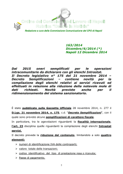 clicca qui - Ordine CDL Napoli