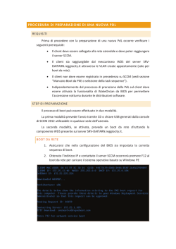 PROCEDURA DI PREPARAZIONE DI UNA NUOVA PDL REQUISITI