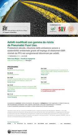 Il programma - Unibo magazine