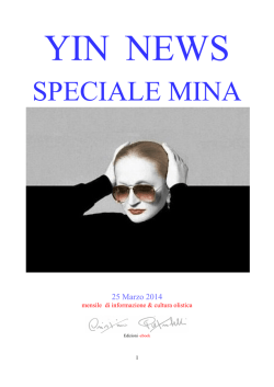 SPECIALE MINA - Libreria Cristina Pietrobelli