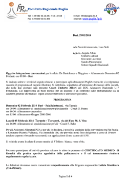 Comitato Regionale Puglia - Federazione Italiana Pallacanestro