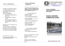 Scarica Pieghevole - Istituto Comprensivo Cucciago Grandate