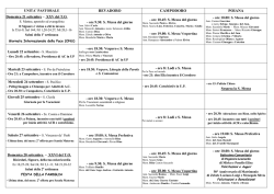 Foglio 21 settembre 2014