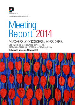 Parkinson Italia Meeting Report 2014
