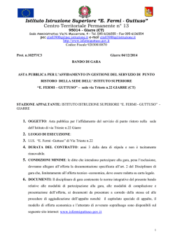 Leggi Bando - E.Fermi