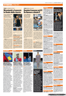 Wozniacki e Ivanovic la finale delle risorte Dominio