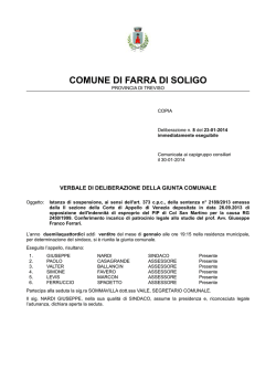DGC_2014_008 pdf - Comune di Farra di Soligo
