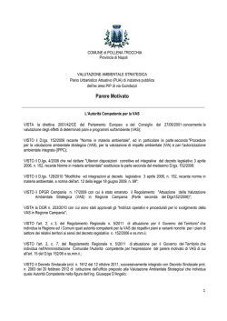 Parere Motivato - Comune di Pollena Trocchia