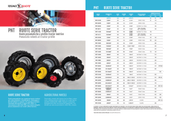 PNT RUOTE SERIE TRACTOR