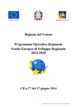 POR FESR 2014 2020 CR_n77_2014