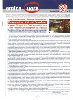 Croce Kossa Italiana e Amici del Cuore insieme: