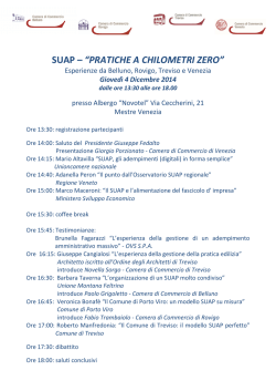 Programma completo - Camera di Commercio di Rovigo