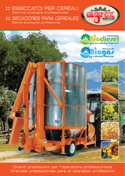 essiccatoi per cereali :: secadores para cereales