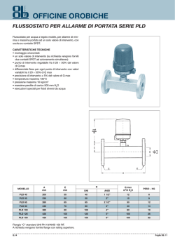 Serie PLD - OFFICINE OROBICHE SpA