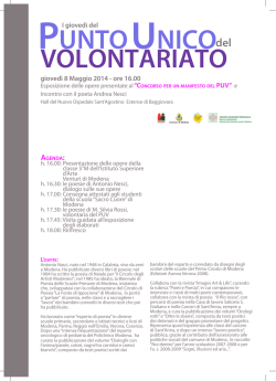 pieghevole eventi