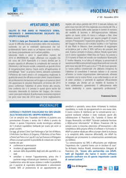 Scarica il nuovo numero di Novembre!