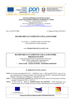 bando reclutamento collaudatore bando reclutamento collaudatore