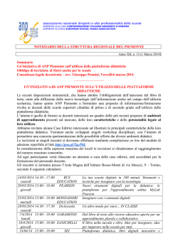 1 Marzo 2014 - ANP Piemonte