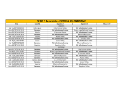 SERIE D Femminile - Riviera Volley Sanremo