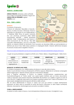 kosovo - Terre e Liberta