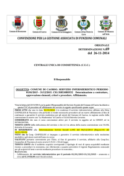 del 26-11-2014 - Comune di Caorso