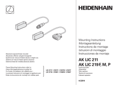 AK LIC 211 AK LIC 219 F, M, P