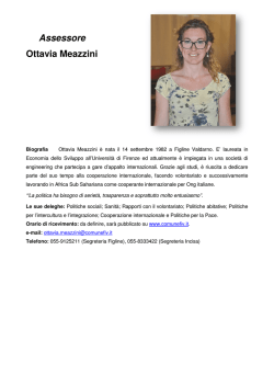 Ottavia Meazzini, 32 anni