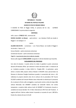 Art, 32 sent. dr. Carbognani