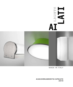MADE IN ITALY AGGIORNAMENTO/UPDATE 2014