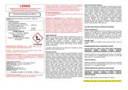 Etichetta ministeriale CLP