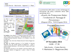 Scuola che promuove salute - Cattaneo