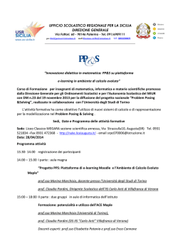 Programma - liceiaugusta.it