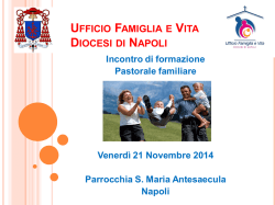 Famiglia : coraggio e speranza alla luce della