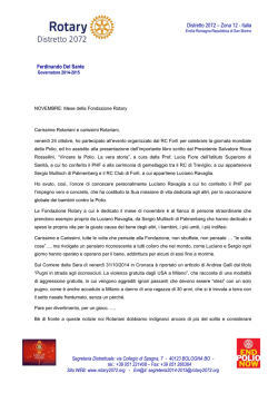 Lettera Gov.Del Sante novembre 2014