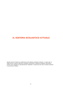Il sistema scolastico - Comune di Cologno Monzese