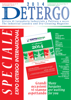 SETTEMBRE 2014_Speciale Fiera