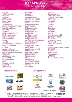 TOP SPONSOR - Tropos Club