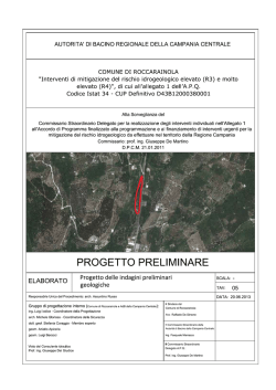 05b_Indagini_Geologiche - Comune di Roccarainola