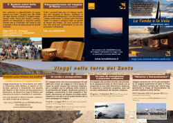 La tenda e la vela 2012