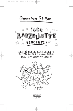 LE PIU BELLE BARZELLETTE