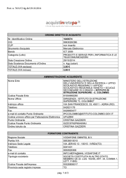 Contratto acquisto SIM voce ricaricabile