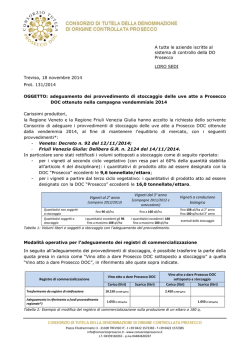 nota adeguamento stoccaggio 2014