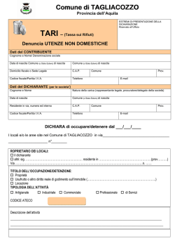 Mod_ denunciaTARI_ut. non domestiche