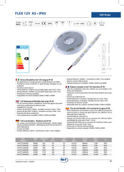 FLEX 12V AS &bull; IP65