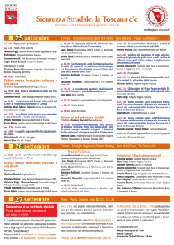 Evento 2014 Sicurezza stradale