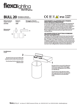 BULL 20 Proiettore a binario