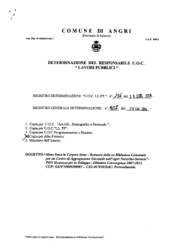 Determina n.957-2014-Mens sana in corpore