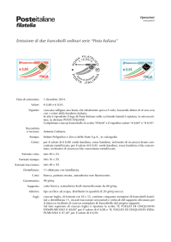 Posta Italiana - Filatelia